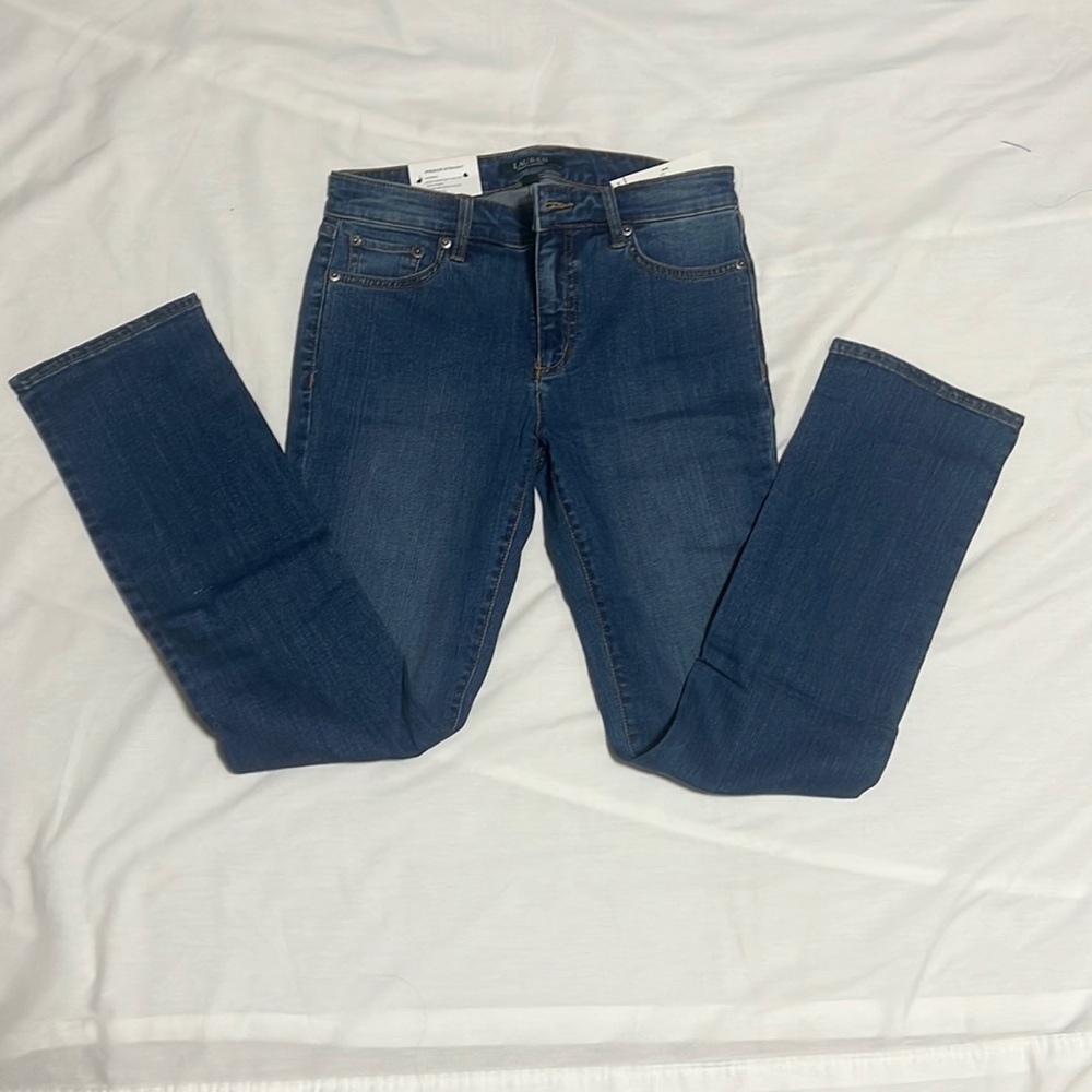 Lauren by Ralph Lauren Womens premier straight Jeans